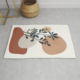 Shapes and Branches 07 Area & Throw Rug