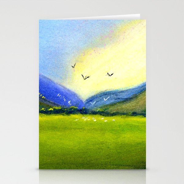 Peaceful place Stationery Cards