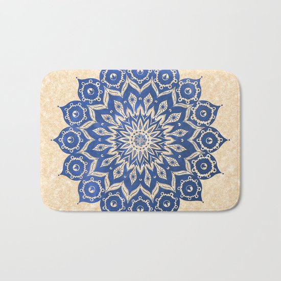 ókshirahm sky mandala Bath Mat