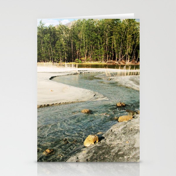 Lake Flow Stationery Cards