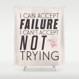 Inspiring Quote Shower Curtains Society6