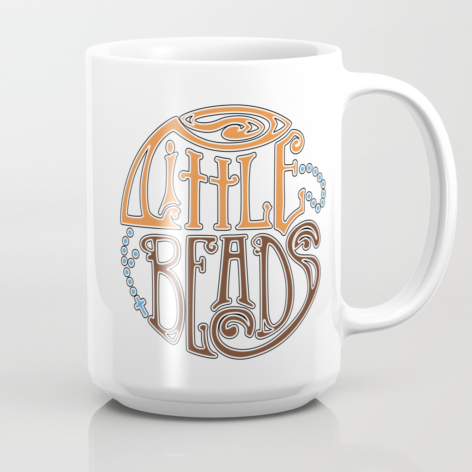 Little Beads Of The Rosary Coffee Mug By Littlebeadsillustration Society6 Source high quality products in hundreds of categories wholesale direct from china.