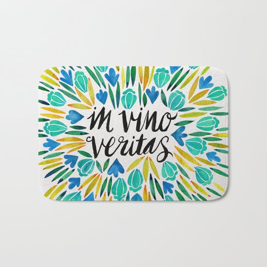 In Wine, There is Truth – Spring Palette Bath Mat