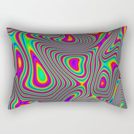 Lysergic Nebula Rectangular Pillow
