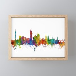 Vienna Austria Skyline Framed Mini Art Print