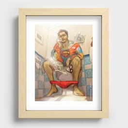 MORNING CALL Recessed Framed Print