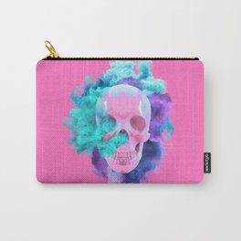 Colored Smoking Skull Carry-All Pouch