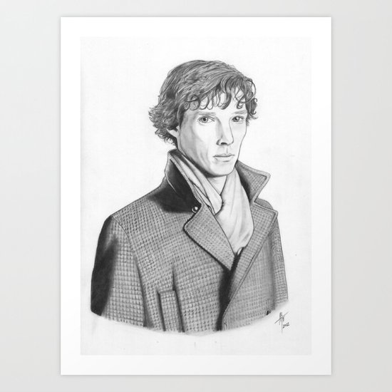 Sherlock Art Print