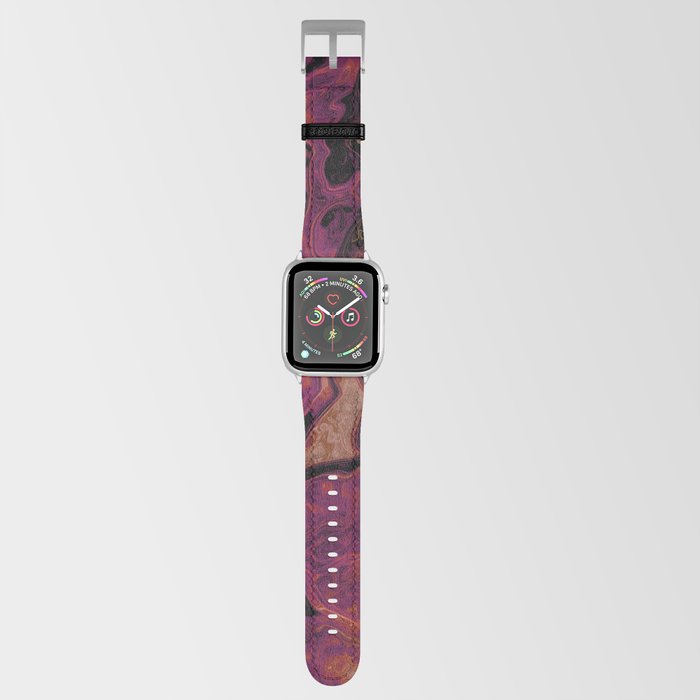 Abstract Surrealist Liquid Shapes Apple Watch Band