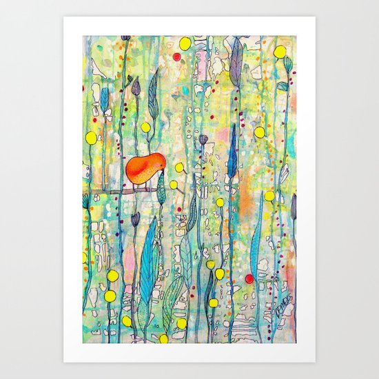 grandir Art Print