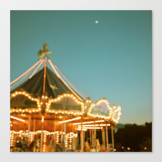 La Lune Canvas Print