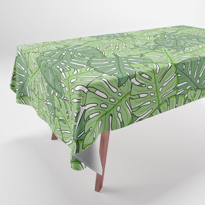 Tropical Forest Seamless Pattern Tablecloth