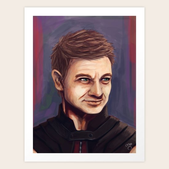 Hawkeye Art Print