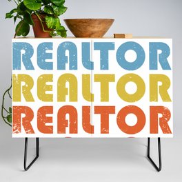 Realtor. Real estate agent gifts Credenza