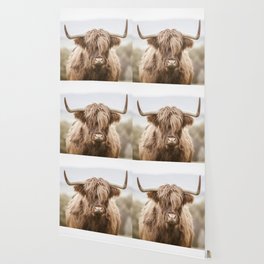 Highland Cow Wallpaper For Any Decor Style Society6