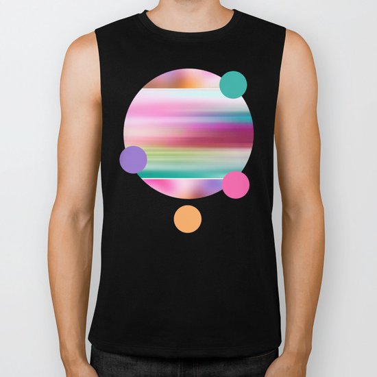 The Sound of Light and Color | PASTEL TRIPLET Biker Tank