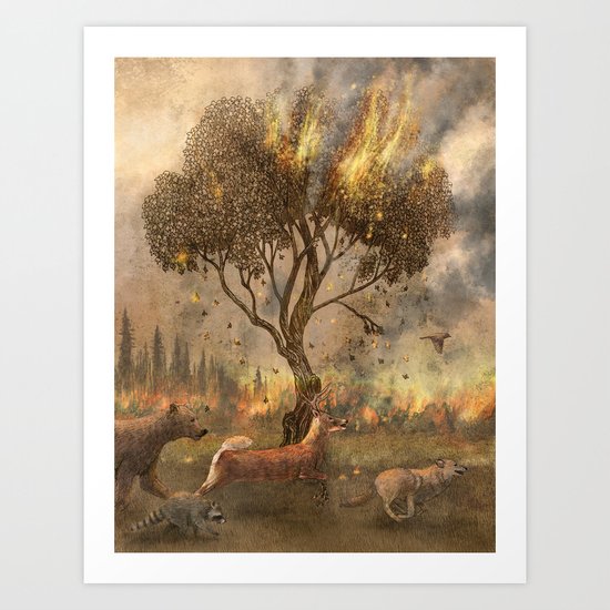 Flight Art Print