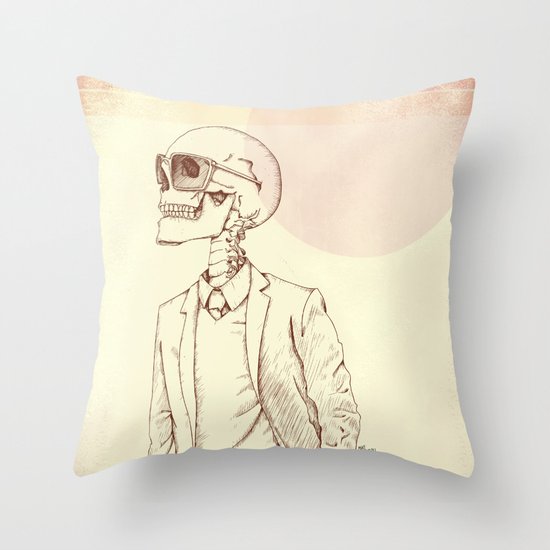 Gentleman Throw Pillow