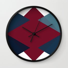 Triangles Wall Clock