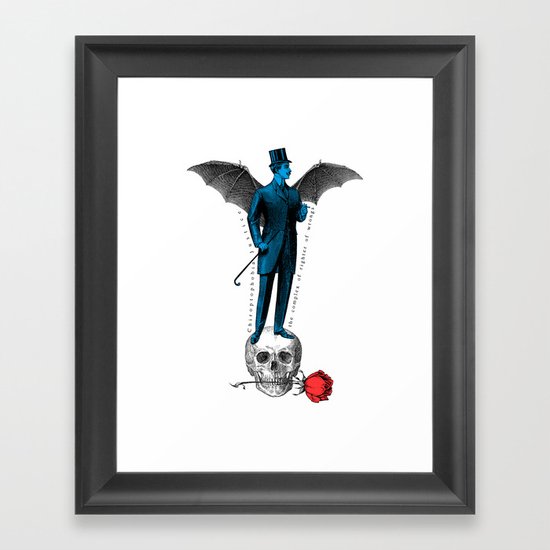 the complex of righter of wrongs Framed Art Print