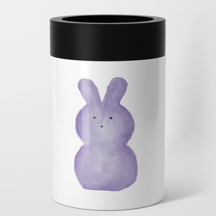 Purple Bunny Can Cooler
