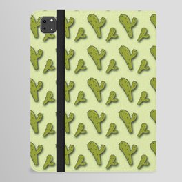 Cactus Pattern Green  iPad Folio Case