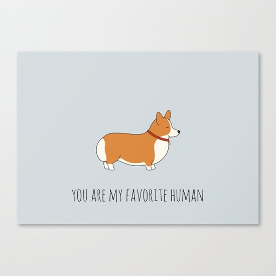 CORGI Canvas Print