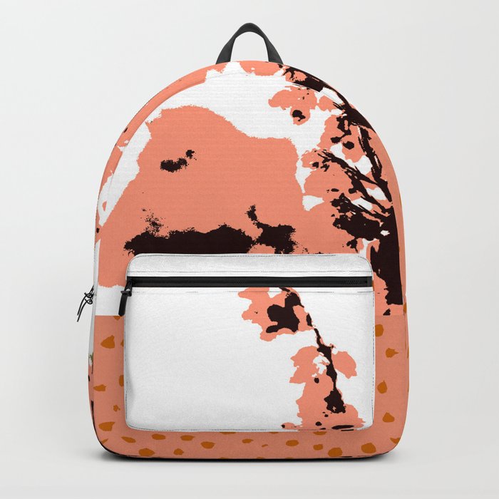 Dots and flowers Backpack