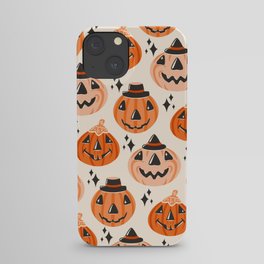 Vintage Halloween Blow Molds  iPhone Case