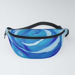 Turquoise Rose Fanny Pack