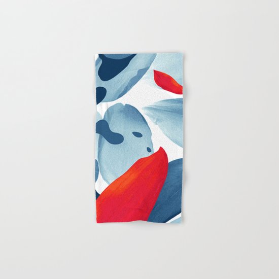 Black and blue Hand & Bath Towel