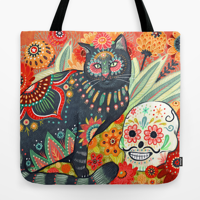 dia de los muertos handbags