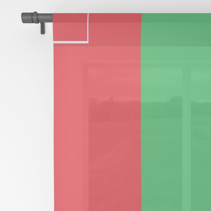 Simple Color Primary Colors Sheer Curtain By Eloiseart Society6
