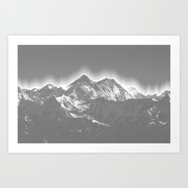 Mountains  Art Print