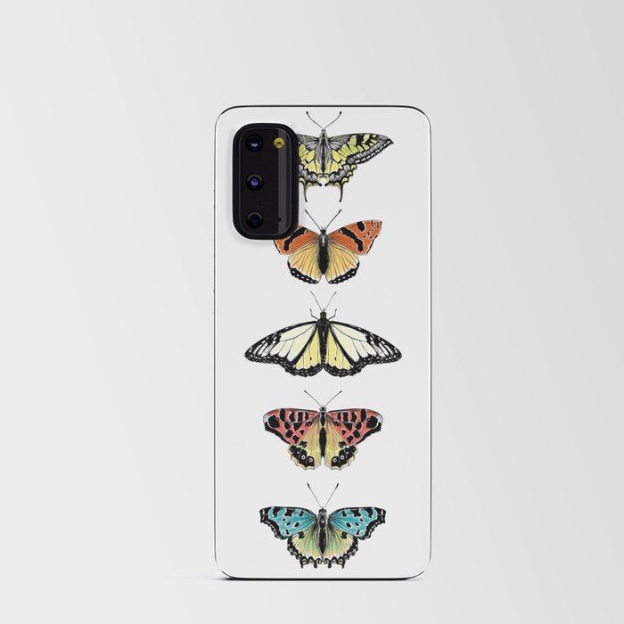Colourful Butterflies Android Card Case
