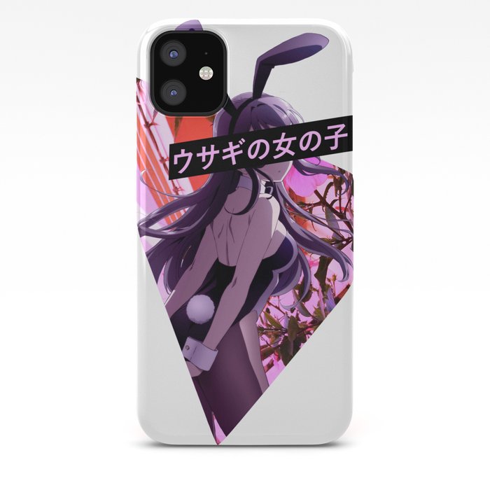 Bunny Girl Senpai Sad Japanese Anime Aesthetic Iphone Case By