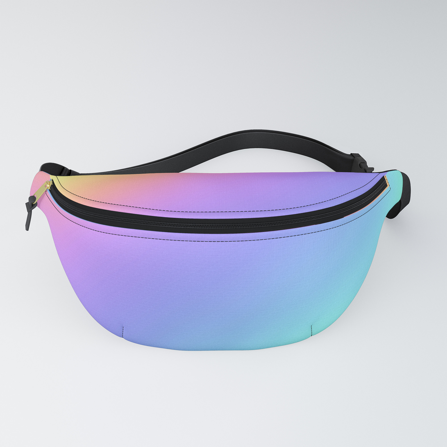 colorful fanny packs
