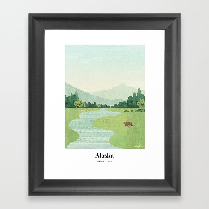 Alaska Framed Art Print