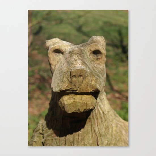 BEAR FACED CHEEK Canvas Print