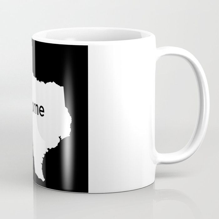 Texas Home State Map Gifts Coffee Mug