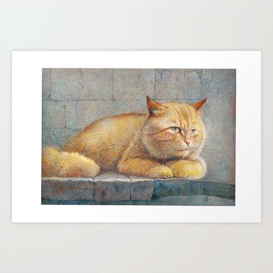 Ginger Art Print
