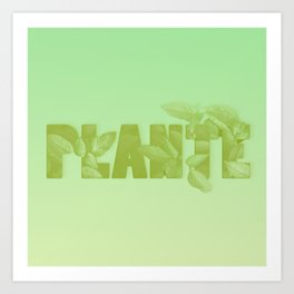 Plants Art Print