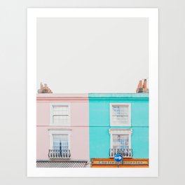 Notting Hill, London Architecture Photography Art Print