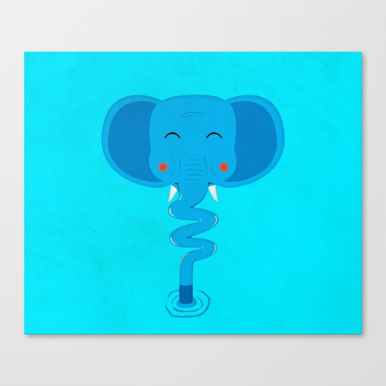 Elefun Canvas Print