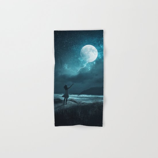 MOON BALLOON Hand & Bath Towel