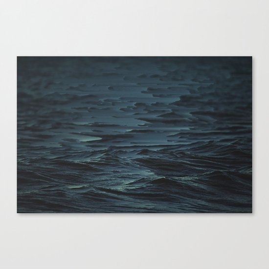 Digital Sea Canvas Print