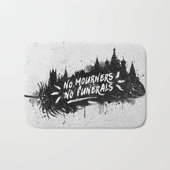 No Mourners No Funerals Bath Mat