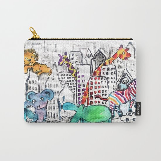 Urban Jungle Carry-All Pouch