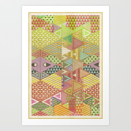 A FARCE / PATTERN SERIES 003 Art Print