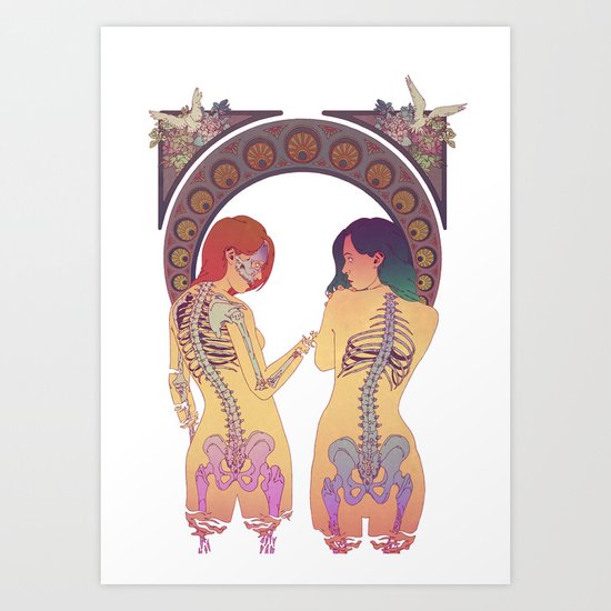 Forbidden Love Art Print